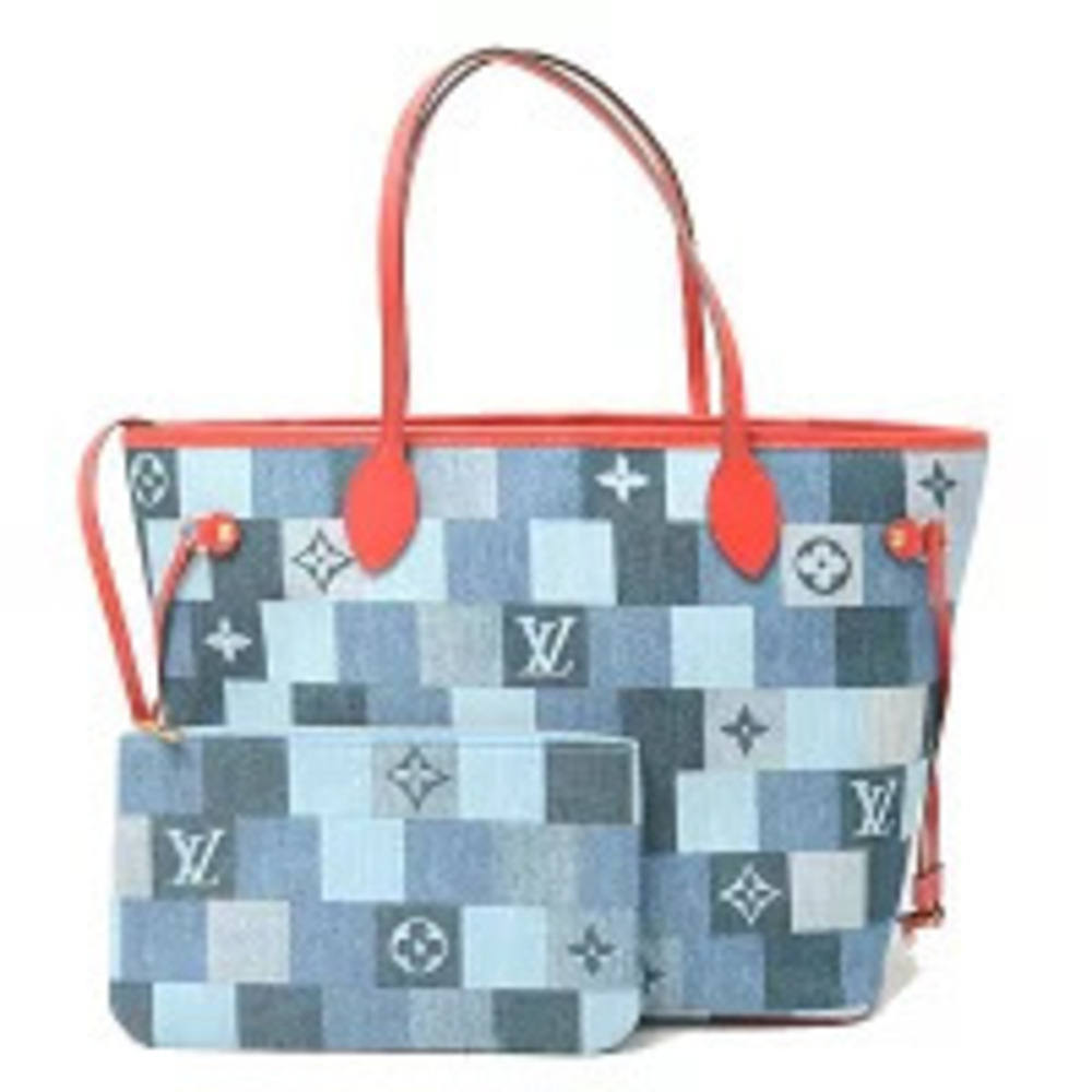 Louis Vuitton Monogram Denim Shoulder Bag Neverfull